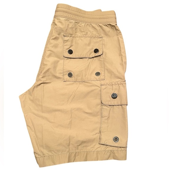 RLX Ralph Lauren Khaki Tan Swim Board Active Cargo Shorts Size S - Picture 5 of 12